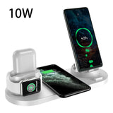 6 In 1 Wireless Fast Charging Stand