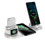 6 In 1 Wireless Fast Charging Stand